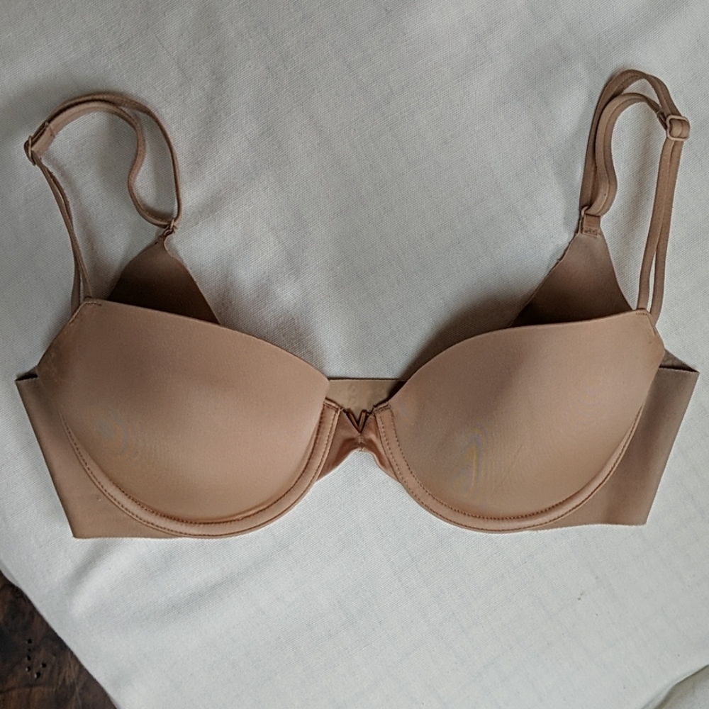 Victoria's Secret Nude Lined Demi Bra